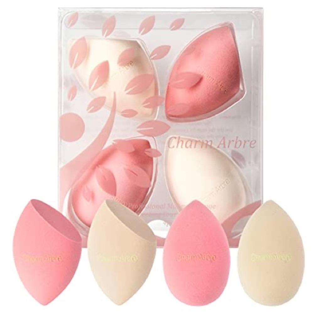 Charm Arbre Makeup beauty Blender Sponge Set 4 piece set